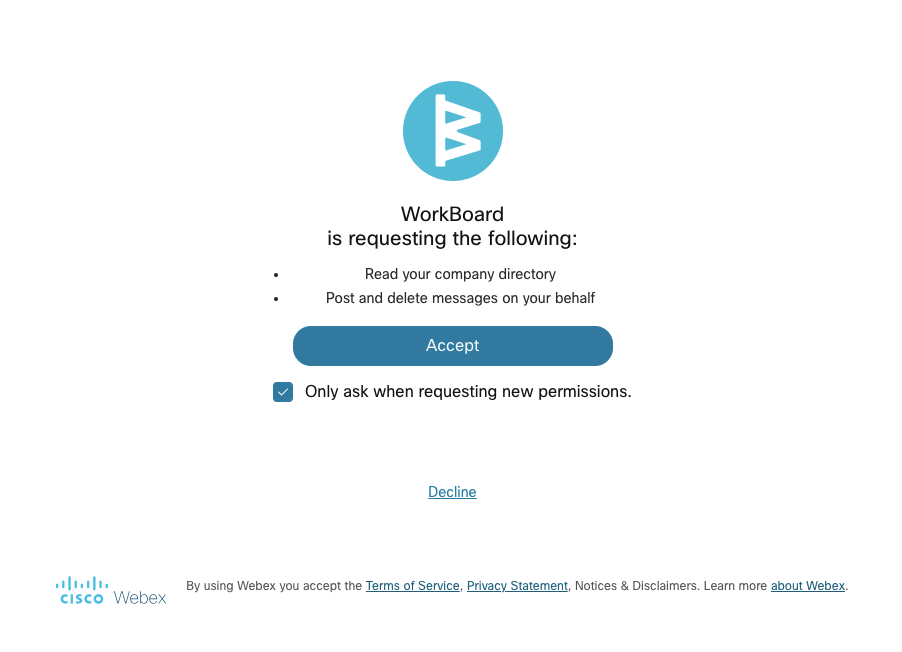 image of sign-in screen for webex